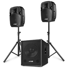 Sistema Som Amplificado 2.1 12