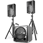 Sistema Som Bi-Amplificado BLUETOOTH/USB/SD/MP3 800W (VX800BT 2.1) - VONYX 1