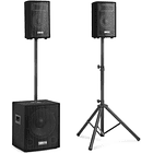 Sistema Som Bi-Amplificado BLUETOOTH/USB/SD/MP3 800W (VX800BT 2.1) - VONYX 3