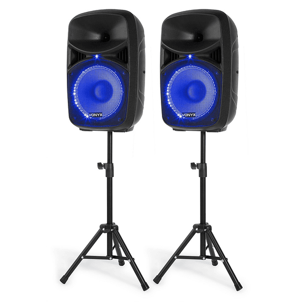 Pack 2x Colunas (Activa + Passiva) 10