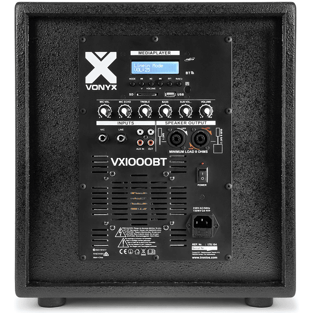 Pack 2x Colunas (Activa + Passiva) 10