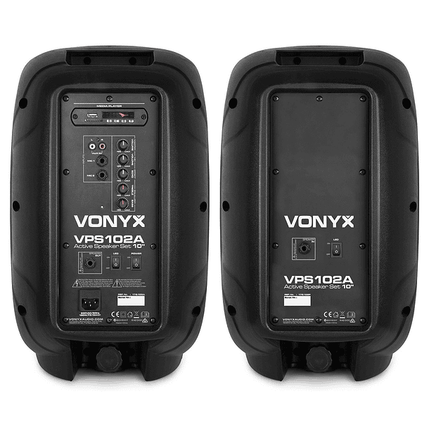 Pack 2x Colunas (Activa + Passiva) 10