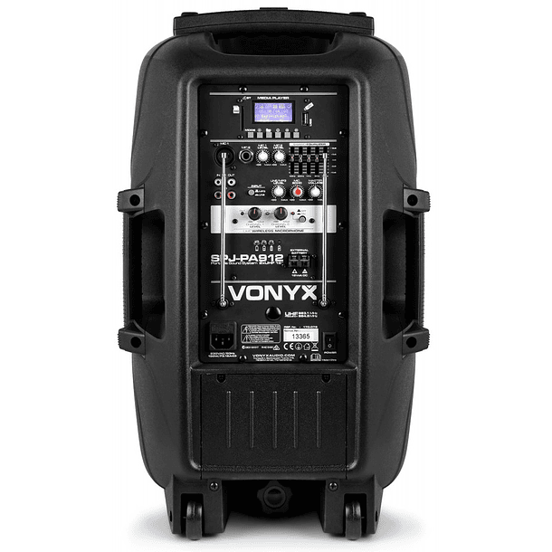 Coluna Amplificada Portátil ABS 12