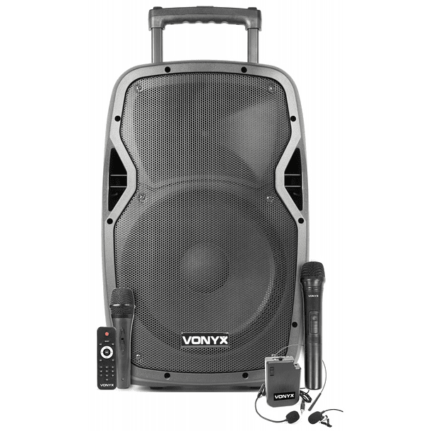 Coluna Amp. Portátil 15