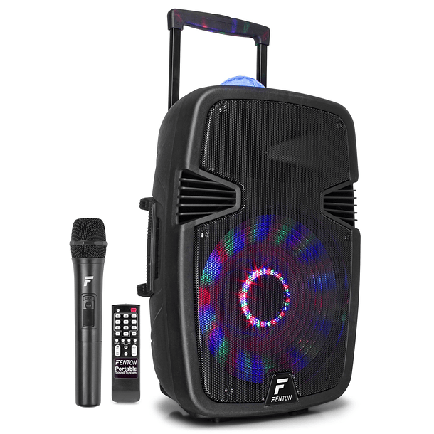 Coluna Amp. Portátil 15