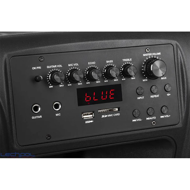Coluna Karaoke SBS20W Bluetooth c/ Leitor CD (Branco/Rosa) - FENTON 3