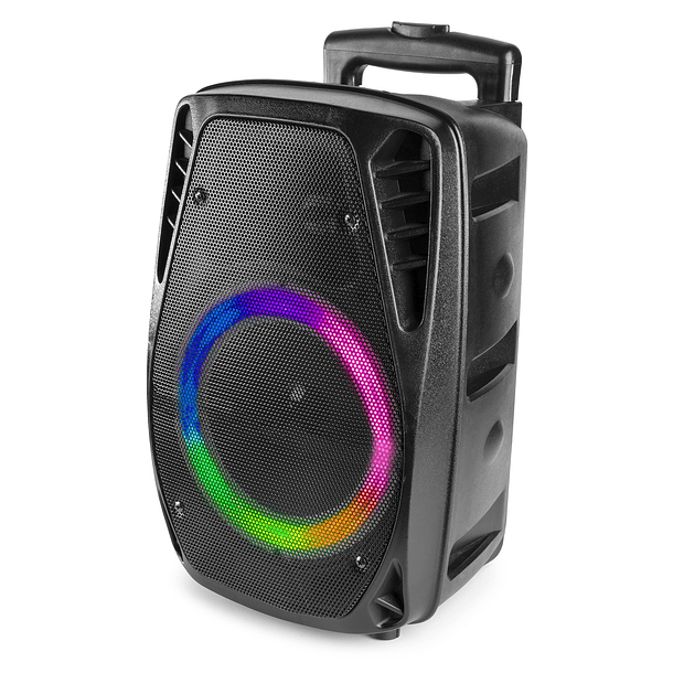 Coluna Amplificada Portátil LED 8