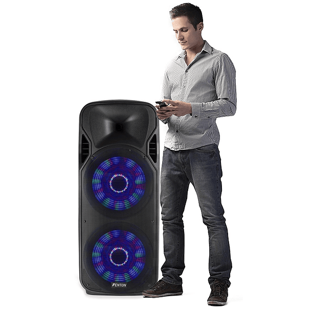 Coluna Amplificada Portátil 15