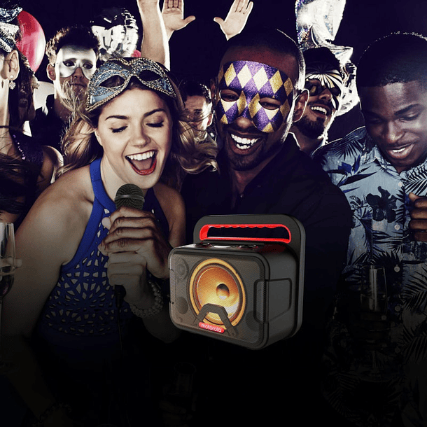 Coluna Portátil SONIC MAXX 810 40W c/ Microfone - MOTOROLA 2