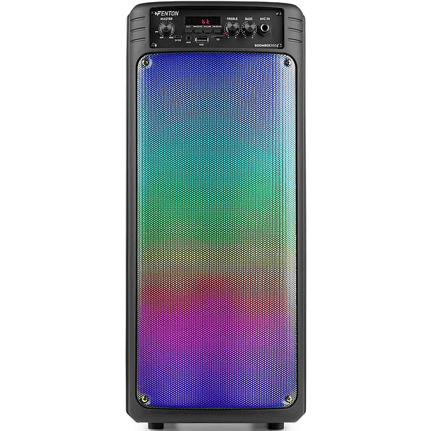 Coluna Amplificada Portátil 2x 6,5