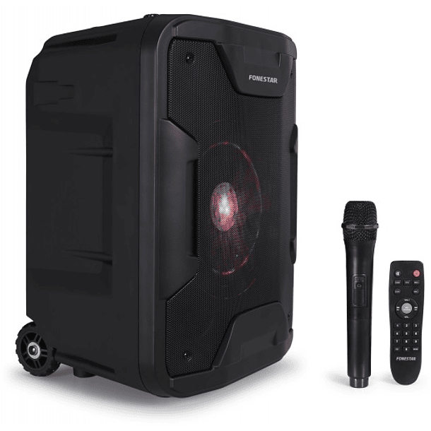 Coluna Amplificada Portátil 2x 6,5