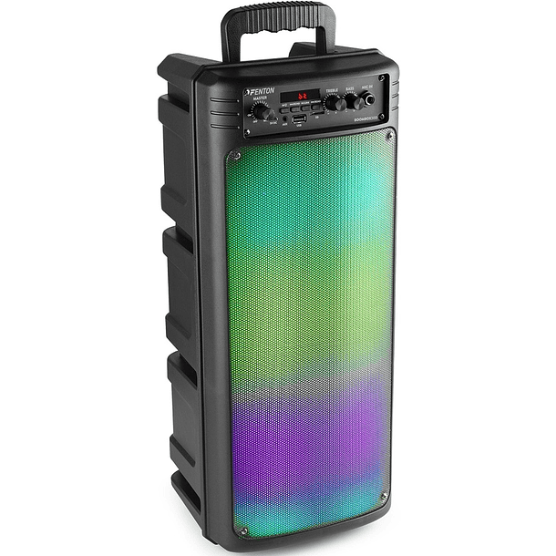 Coluna Amplificada Portátil 2x 6,5