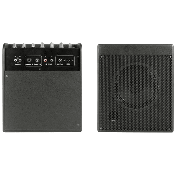 Coluna Portátil Boombox Bluetooth 2x 3