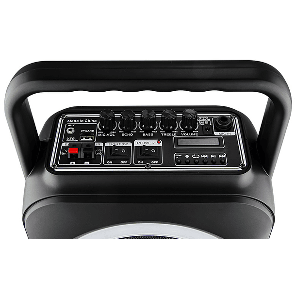 Coluna Amplificada Portátil LED 10