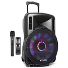 Coluna Amplificada Portátil LED 15