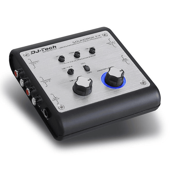 Controlador Processador Efeitos de Som 24 Bit USB - DJ-Tech 1