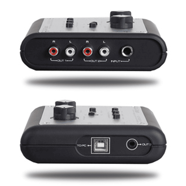 Controlador Processador Efeitos de Som 24 Bit USB - DJ-Tech 2