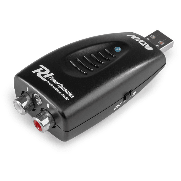 Placa Interface de Áudio Digital USB -> RCA Analógico (PDX20) - Power Dynamics 1