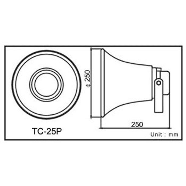 Corneta 25W - SHOW 2