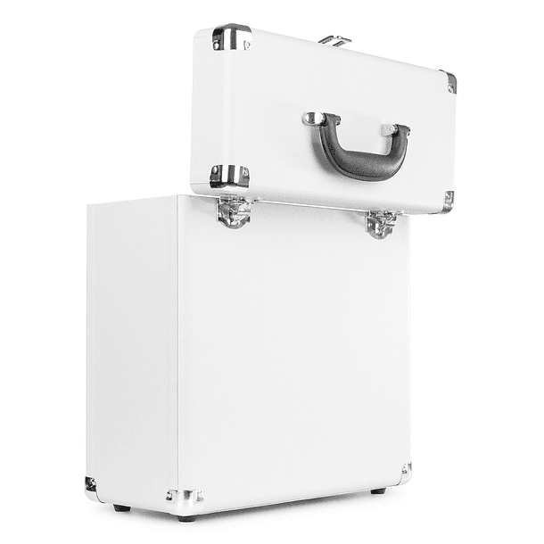 Mala Armazenamento/Transporte RC30 p/ 30 Discos Vinil (Branco) - FENTON 4
