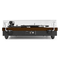 Gira Discos Bluetooth 33/45/78 RPM (Madeira Escura) - FENTON
