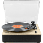 Gira-Discos 33/45/78 RPM Bluetooth (RP161LW) Madeira Clara - FENTON 2