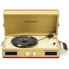 Gira Discos Vintage 33/45/78 RPM 2x 0,35W - RICATECH