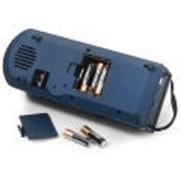 Gira Discos Portátil 33/45 RPM USB 1x 0,5W (Azul) - RICATECH 4