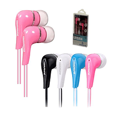 Auriculares Urban (Rosa) - COOLSOUND