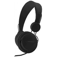 Auscultadores PRO Stéreo (Preto) - ESPERANZA