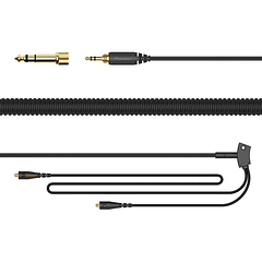 Cabo de Áudio Espiral Substituição p/ Auscultadores PRO HDJ-C70 - Pioneer