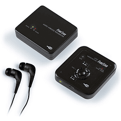 Sistema s/ Fios de Auscultadores Stéreo 2,4Ghz - FONESTAR