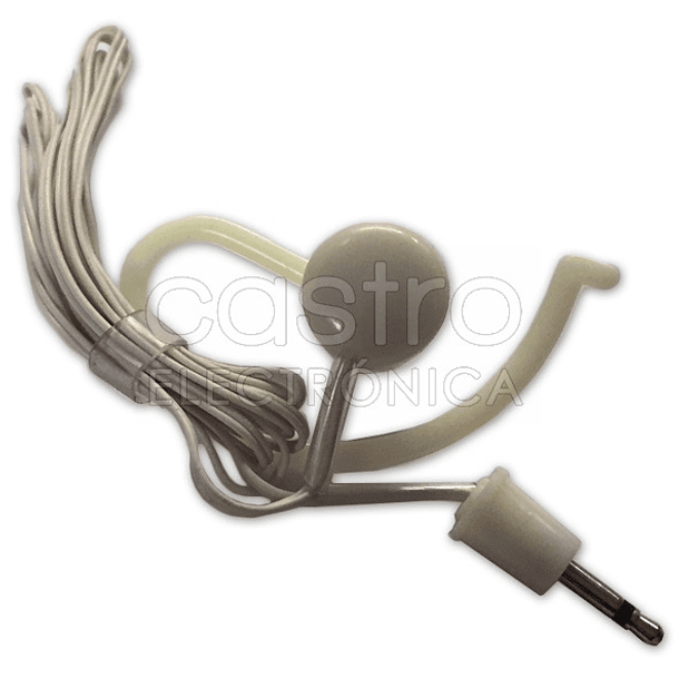 Auricular c/ Suporte Orelha (Jack 2,5mm Mono) - Bege 1