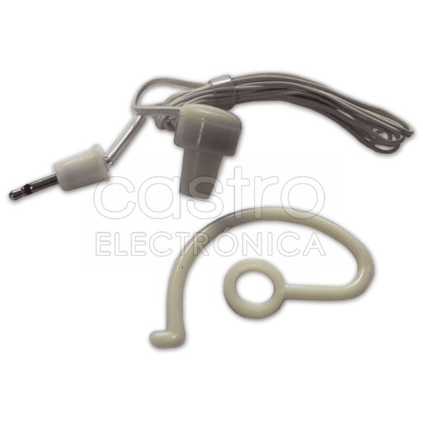 Auricular c/ Suporte Orelha (Jack 2,5mm Mono) - Bege 2