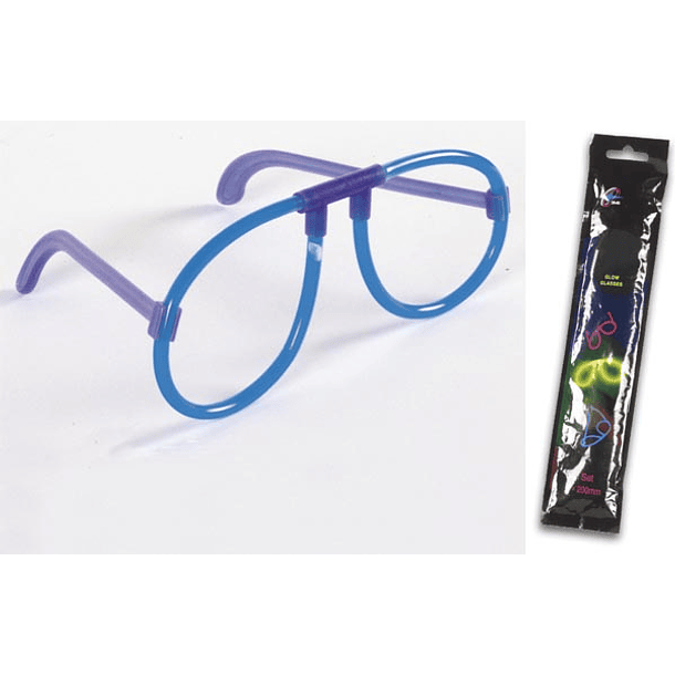 Óculos Maleáveis Luminosos (LIGHT STICK) - Azul 1