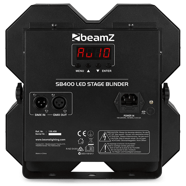 Blinder LED 4x 50W 2-EM-1 (c/ Strobe) SB400 - beamZ 4