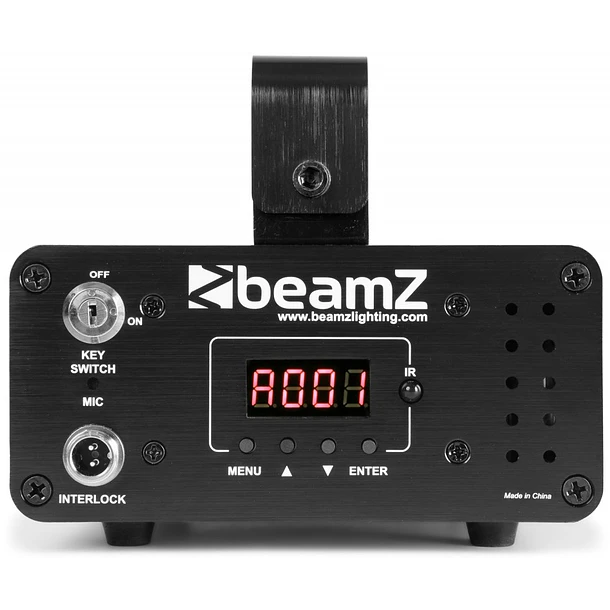 Laser Duplo Vermelho/Verde 225/80mW DMX c/ LED Azul 3W + Comando (SURTUR II) - beamZ 2