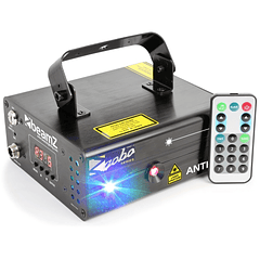 Laser RGB Vermelho/Verde/Azul 250/100/250mW c/ Comando (ANTHE II) - beamZ