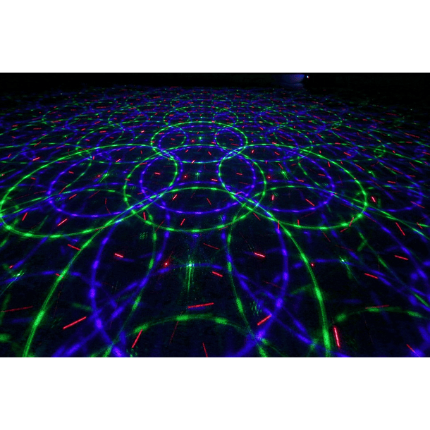 Laser RGB Vermelho/Verde/Azul 250/100/250mW c/ Comando (ANTHE II) - beamZ 3