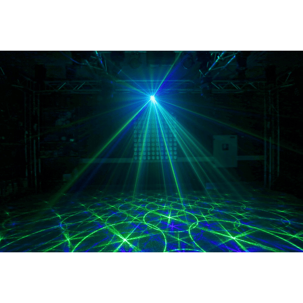 Laser RGB Vermelho/Verde/Azul 250/100/250mW c/ Comando (ANTHE II) - beamZ 4