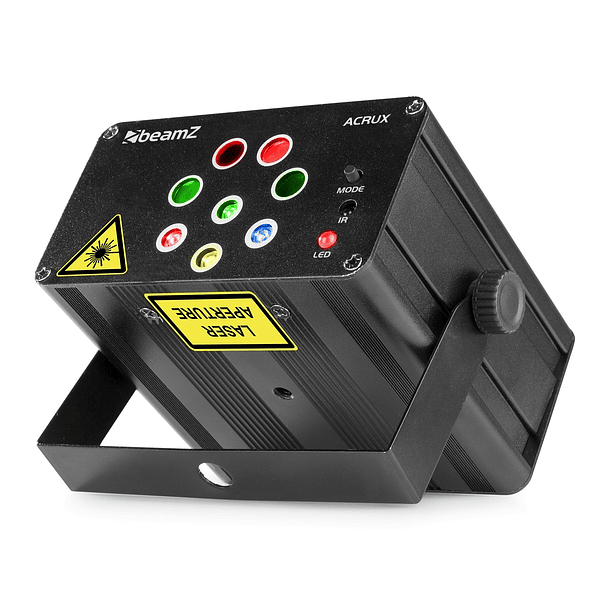 Laser RGBW 2x100/2x50mW Vermelho e Verde c/ Comando (ACRUX QUATRO) - beamZ 3