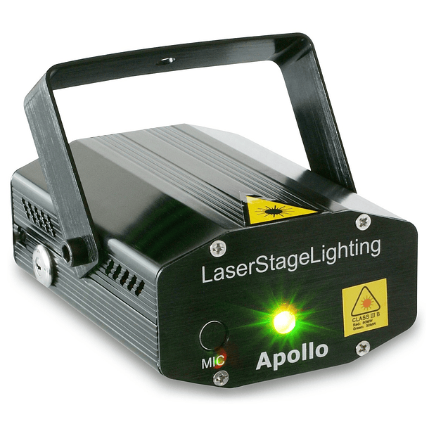 Laser Mini Verde/Vermelho 50/120mW (APOLLO) - beamZ 1