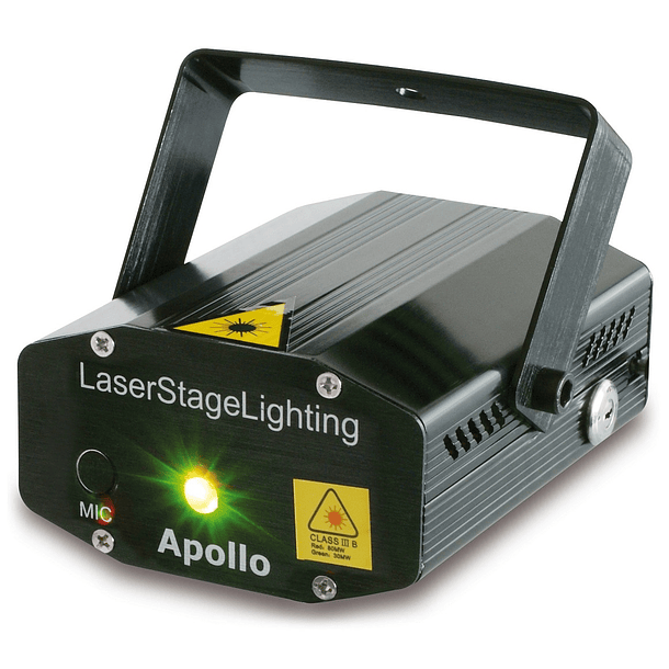 Laser Mini Verde/Vermelho 50/120mW (APOLLO) - beamZ 2
