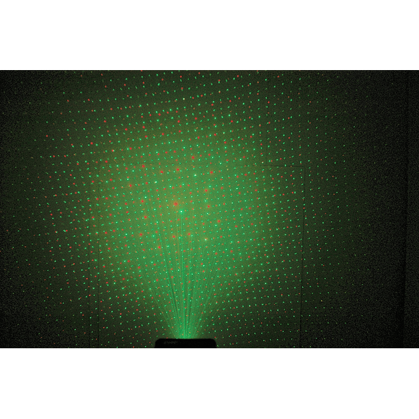 Laser Mini Verde/Vermelho 50/120mW (APOLLO) - beamZ 4
