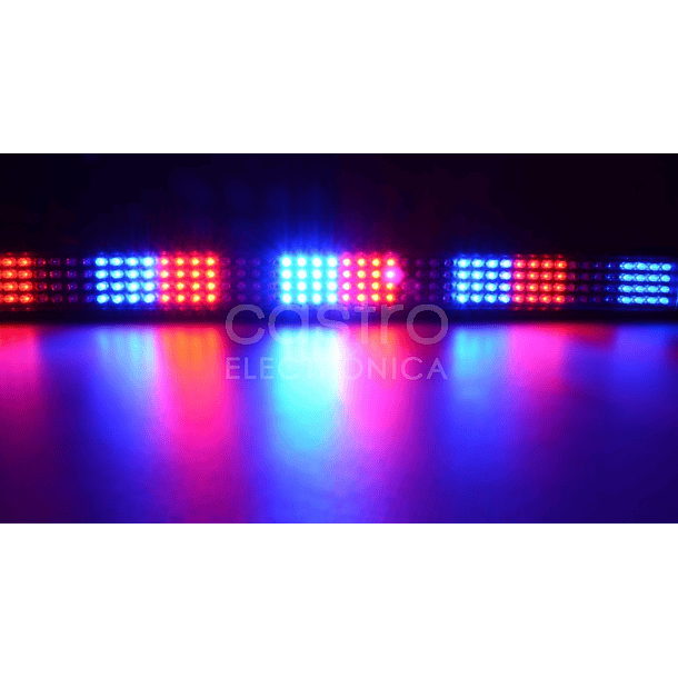 Projector Efeitos Disco LED RGBAW c/ Laser RG + Strobe (RADICAL II) - beamZ 3