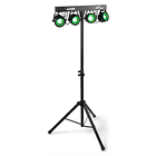 Barra LED´s Portátil DMX c/ 4 Projetores LED PAR COB RGB 20W (PARTYBAR11) - MAX 1