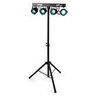 Barra LED´s Portátil DMX c/ 4 Projetores LED PAR COB RGB 20W (PARTYBAR11) - MAX 2