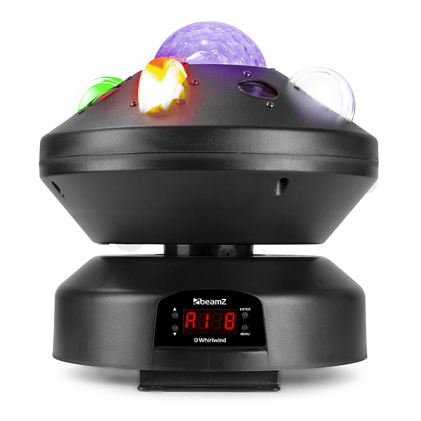 Barra LED´s Portátil DMX c/ 2 Projetores PAR Strobe + 2 Projectores Derby RGBW - MAX 3