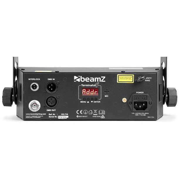 Projector Efeitos Disco LED RGB c/ Strobe (Butterfly) - beamZ 3