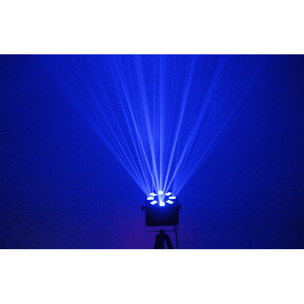 Projector LED Efeitos Jelly Moon + Laser Vermelho/Verde/Azul (DJ10) - MAX 3
